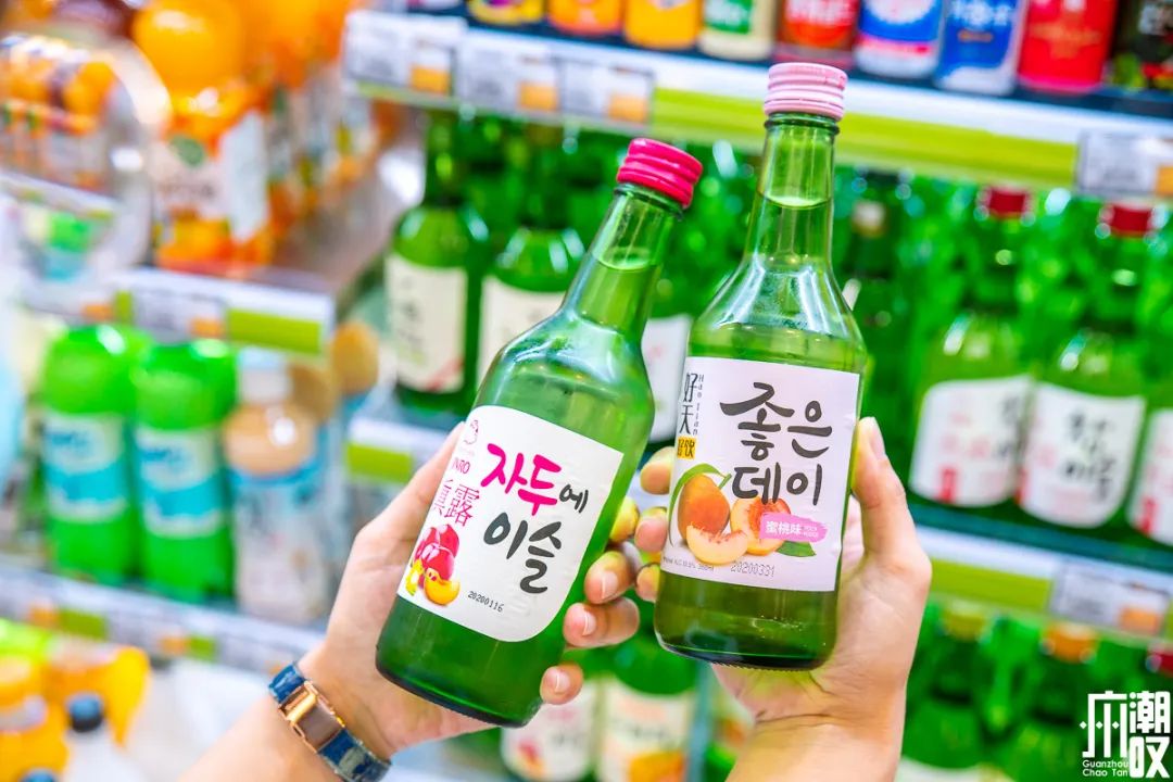 从韩国回来在超市买东西,韩国超市进口东西