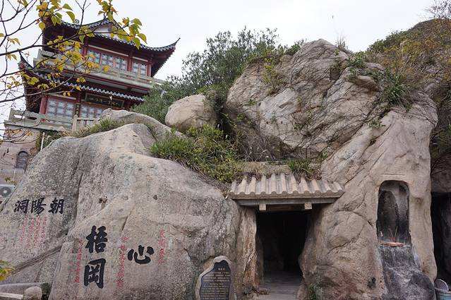 探寻古建筑视频,普陀山梵音古洞建筑风格