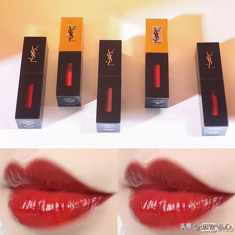 兰蔻196胡萝卜色和半哑光哪个好看,雅诗兰黛枫叶红和兰蔻196