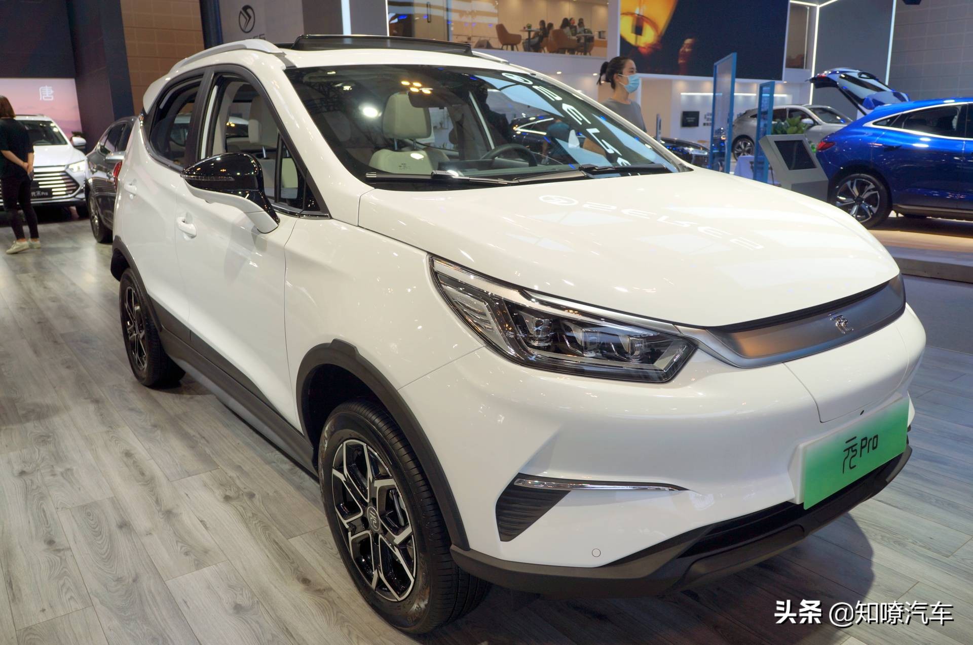 天津车展比亚迪秦pro,天津车展探路