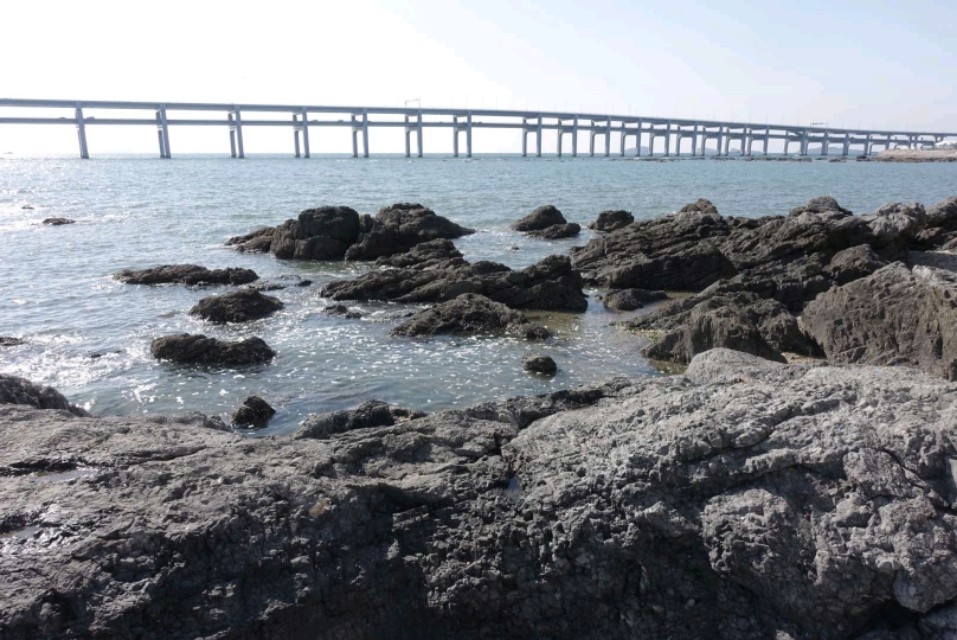 大连黑石礁海边风景照,大连黑石礁海域出现奇观