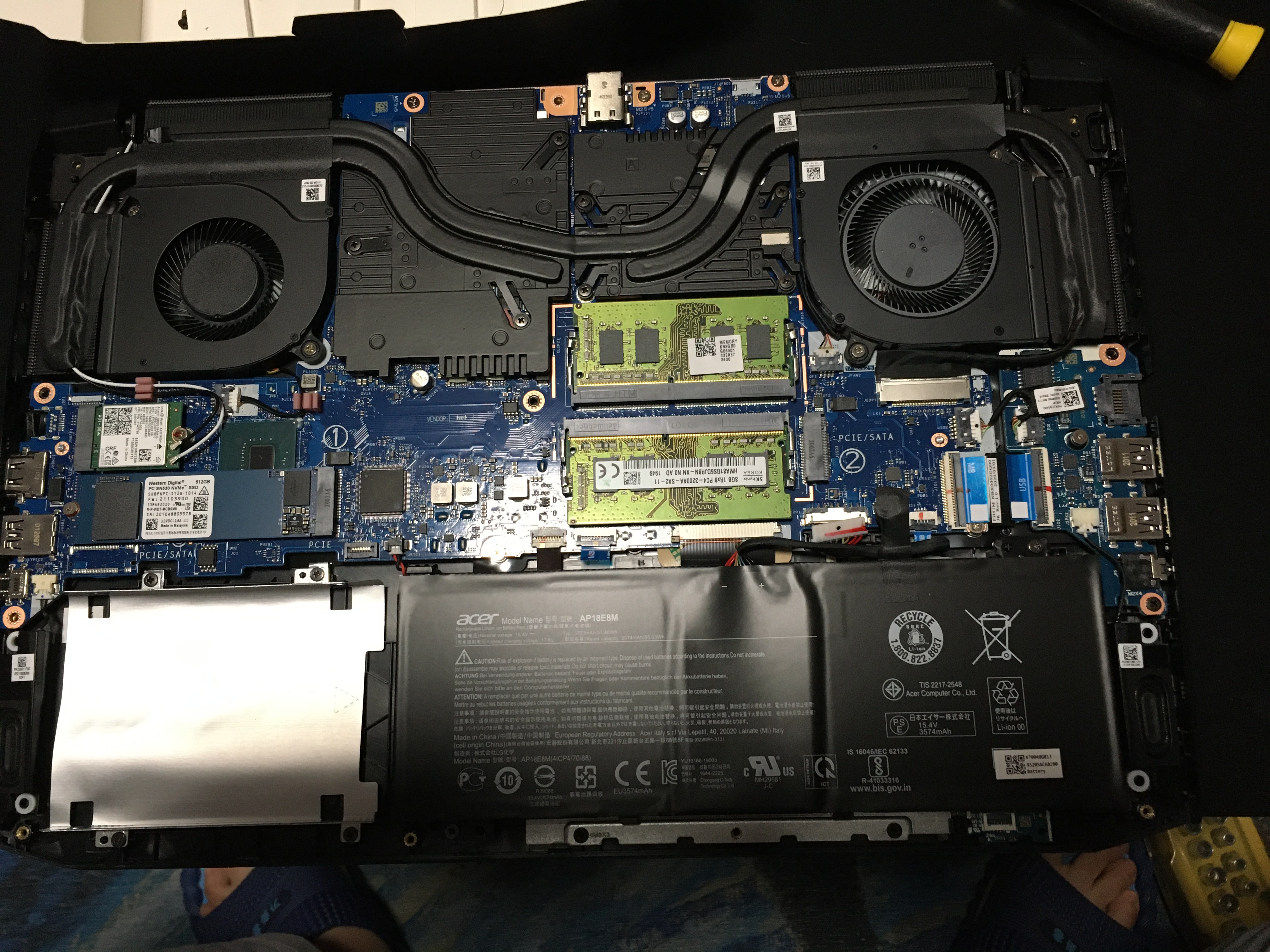 宏碁暗影骑士擎pro用的什么固态,宏碁暗影骑士擎支不支持4.0固态