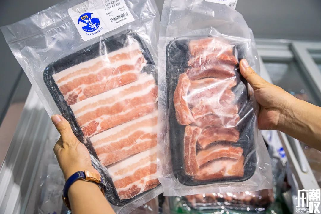 从韩国回来在超市买东西,韩国超市进口东西