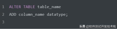 数据库添加表sql语句,sql语句修改表中对应数据