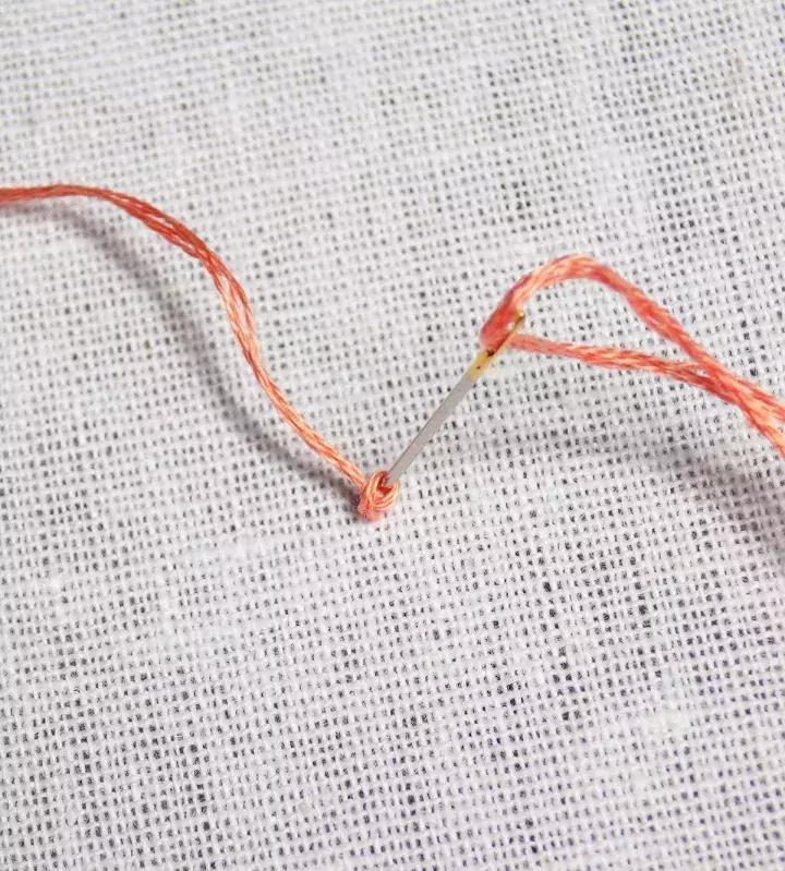 刺绣基本知识之刺绣针法,学刺绣教程绣字