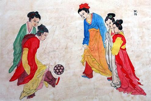 古代足球蹴鞠是用什么做的,古代足球蹴鞠起源于哪个朝代