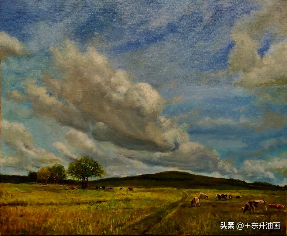 *善美真**的向往与追求——王东升油画作品管窥