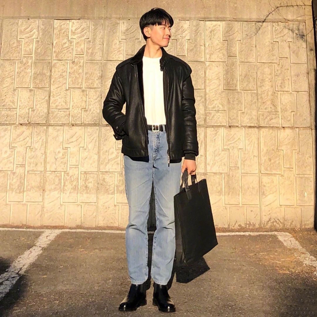 韩国夏季穿搭博主男推荐,韩国男180博主穿搭高级秋冬