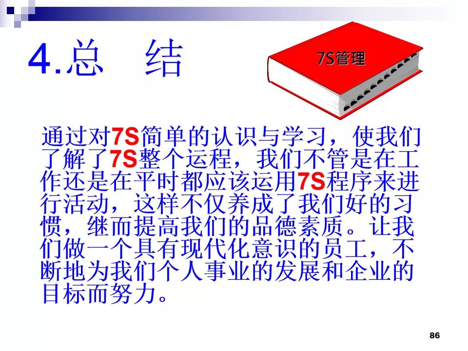 PPT分享|7S现场管理如何有效提高工作效率？