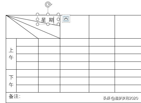 word文档斜线表头如何添加文字,教你搞定Word表格字体调整