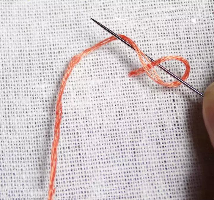 刺绣基本知识之刺绣针法,学刺绣教程绣字