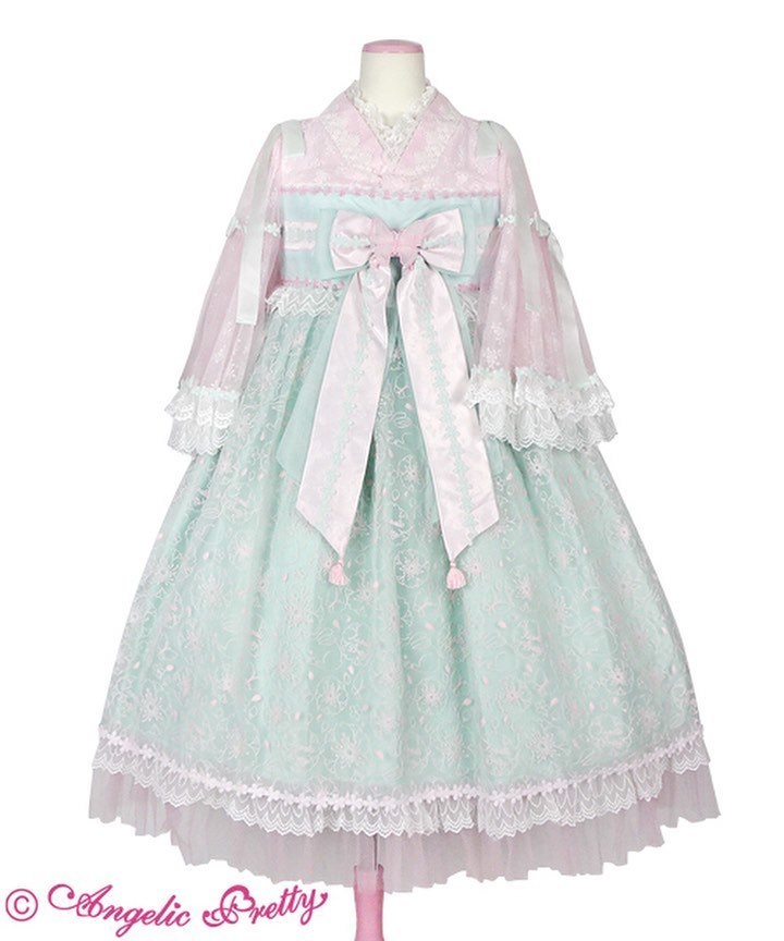 显瘦蓝色lolita夏季,好看显白凉快的lolita