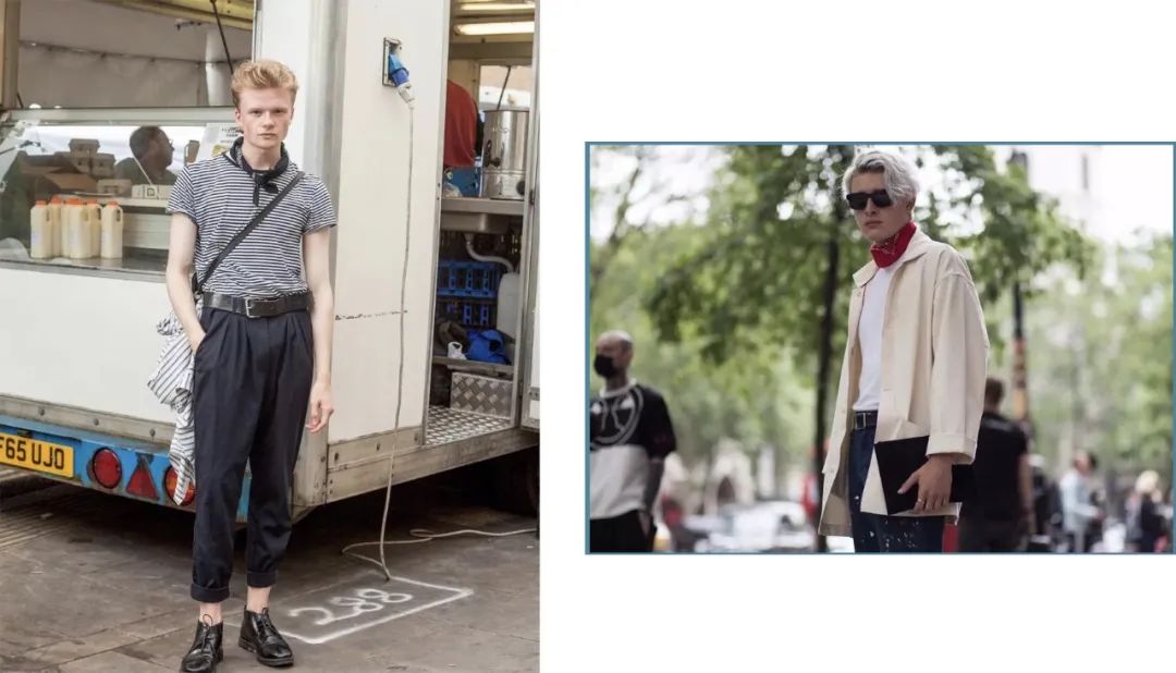 女士必备的几款丝巾,大妈拍照丝巾标配