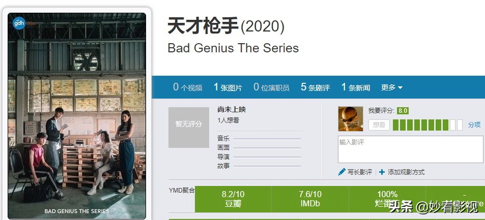 天才枪手经典片段1集,天才枪手剧