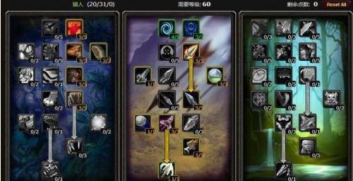 怀旧服60级点什么天赋,怀旧服60级专业技能对应等级