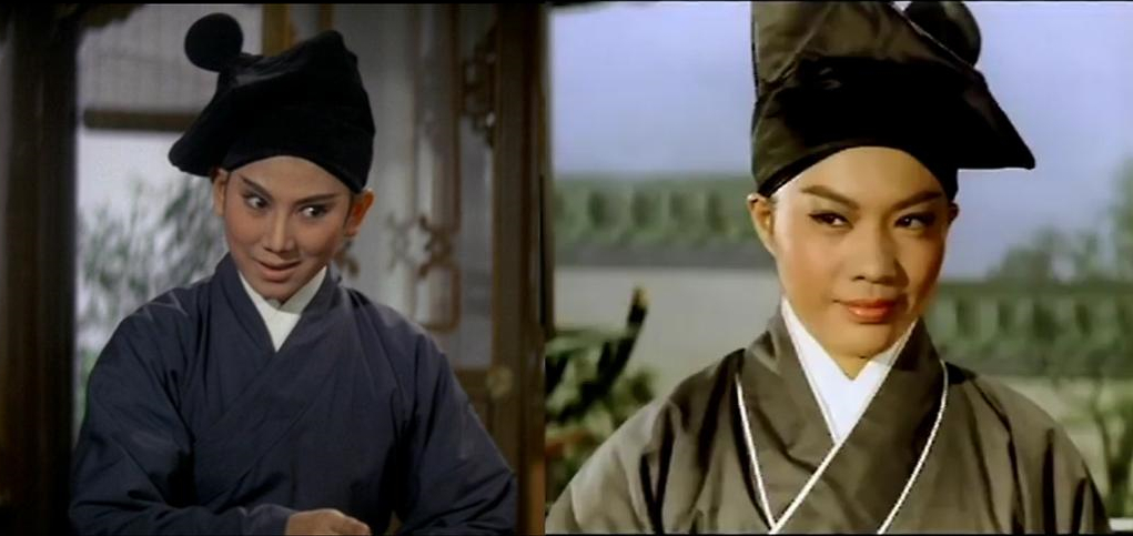 香港电影三笑片段唐伯虎点秋香,1962版香港电影三笑