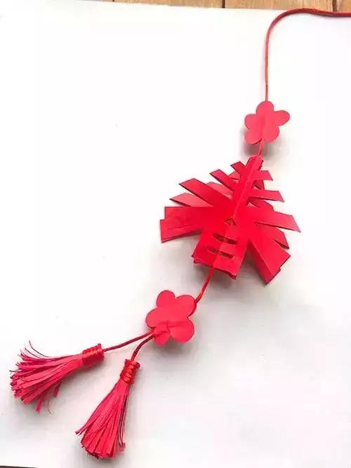 幼儿园小班新年手工制作大全图片,2022新年手工制作幼儿园挂饰