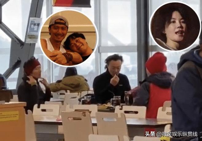 李嫣王菲头发照片,王菲李嫣近照大红色少女