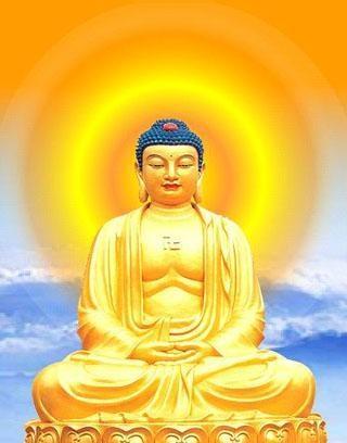 阿弥陀佛大家一起拜佛许愿,供灯祈愿感恩阿弥陀佛