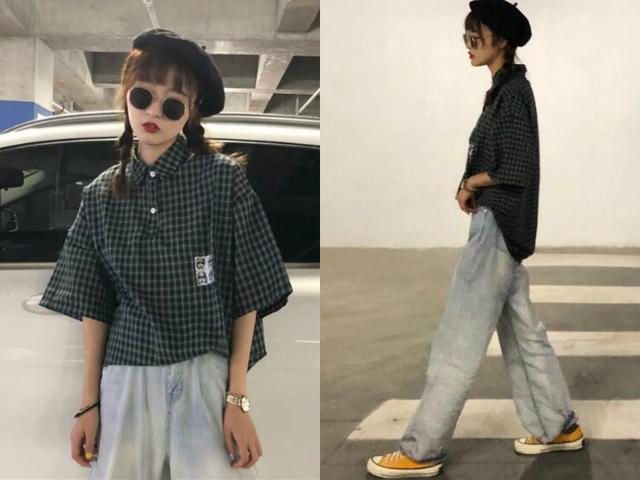 格子衬衫怎么穿才好看,格子衬衫怎么穿出高级感