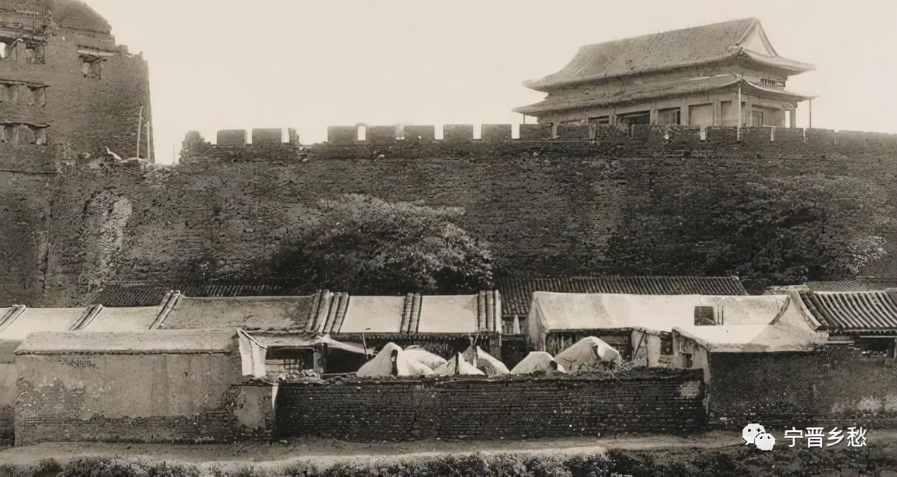 清末北京前门,清朝时期的北京朝阳门