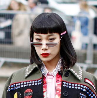 理发店发夹,发夹大号一字夹理发店专用