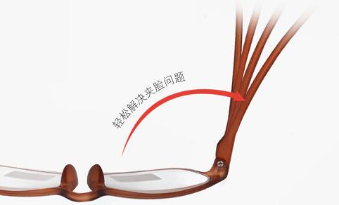 来自日本的超轻老花镜，轻如纸片，而且折不断