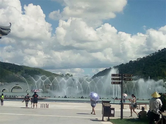 弥勒锦屏后海美景,锦屏后海一日游