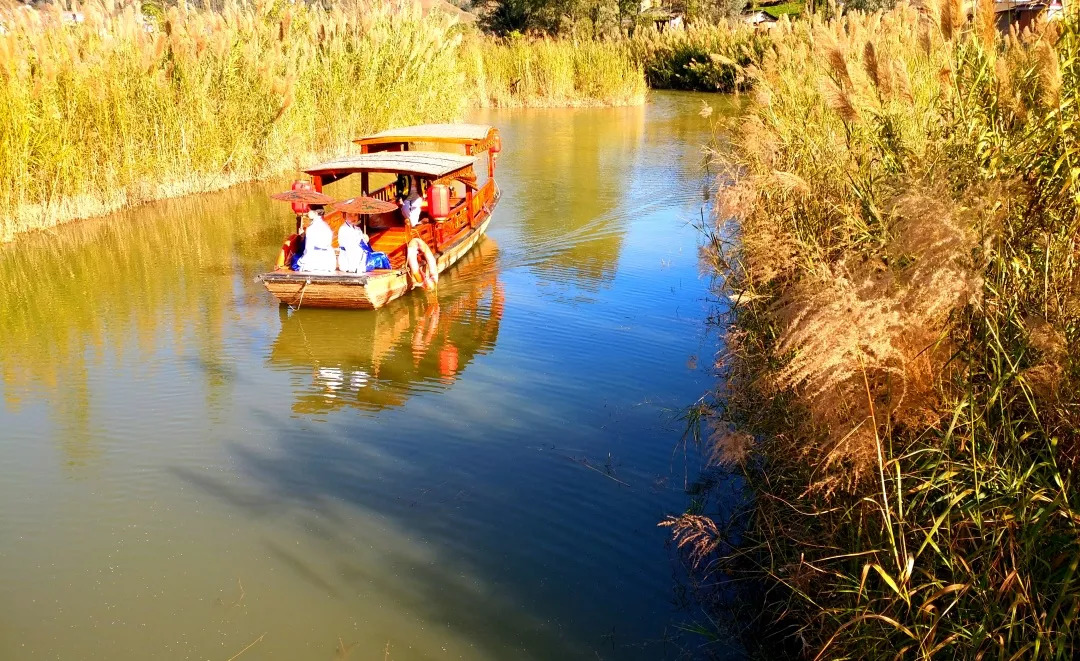 弥勒锦屏后海美景,锦屏后海一日游