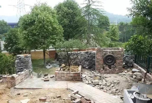 冬季的院子火炉,那一抹温暖