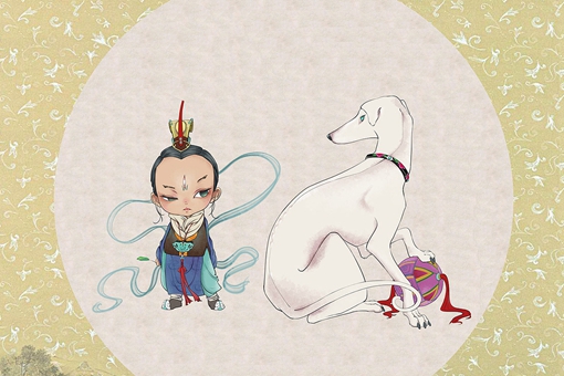 封神榜哮天犬是哪个品种的狗,哮天犬是什么品种的狗