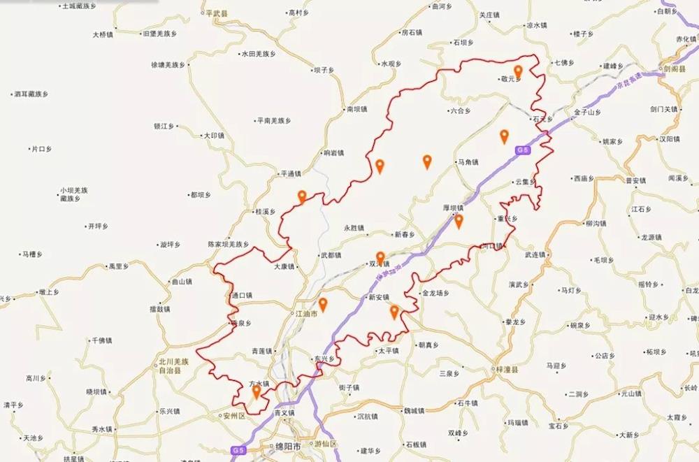 江油自然地理简介,江油市哪座山出名