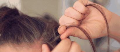 出门几分钟头发塌掉,出门头发就扁塌