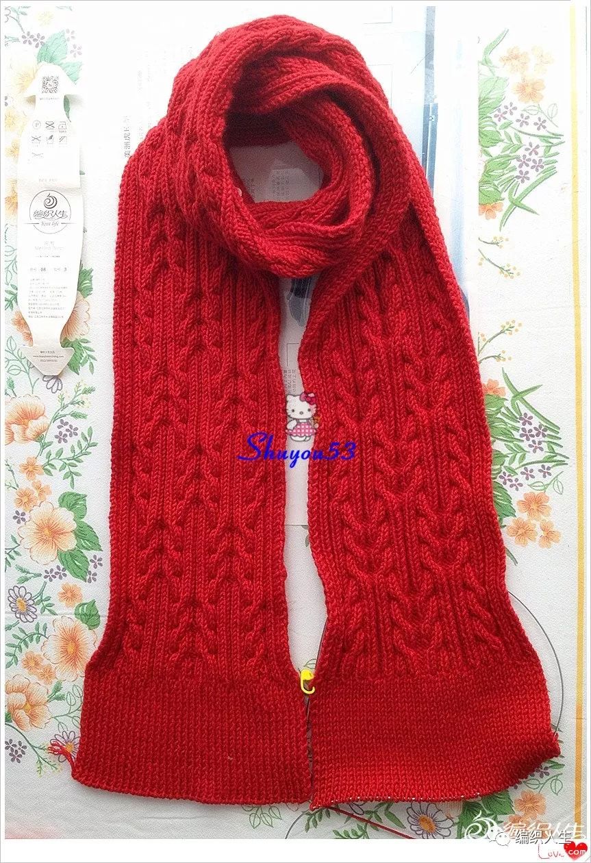 棒针围巾和帽子的教程,冬天棒针最新款帽子