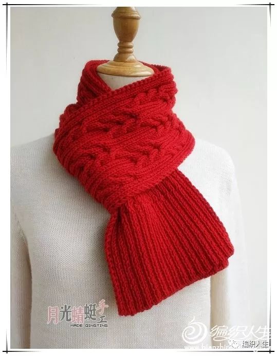 棒针围巾和帽子的教程,冬天棒针最新款帽子