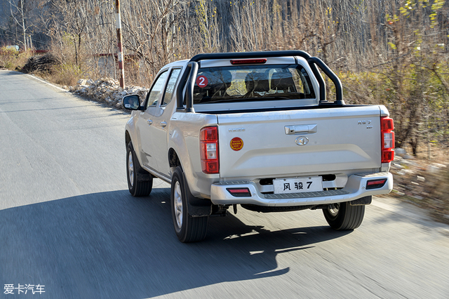 解禁的大玩具爱卡试驾长城皮卡风骏7