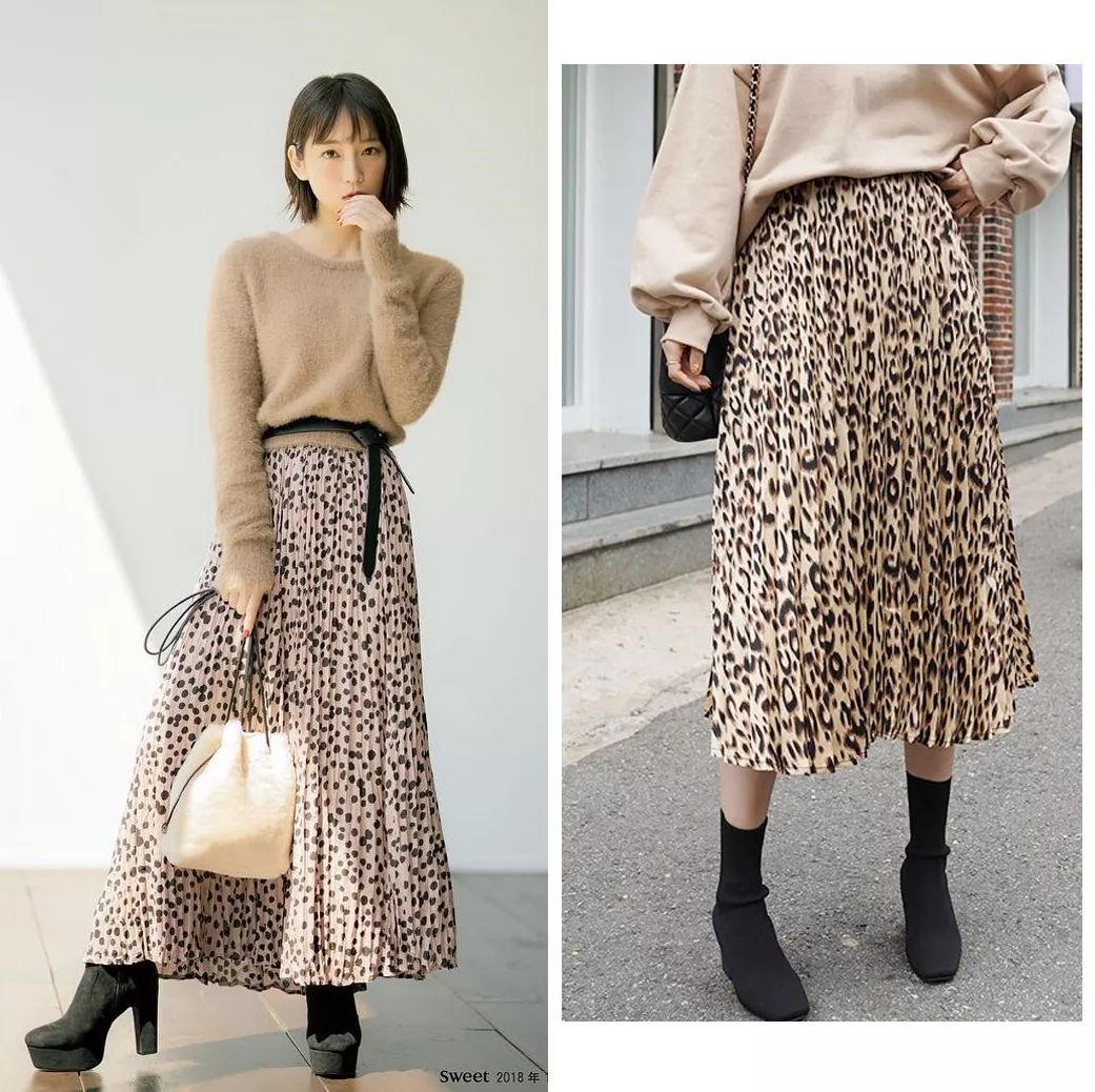 时髦新穿法冬天也能穿裙子,冬季哪些裙子比较轻盈又好穿