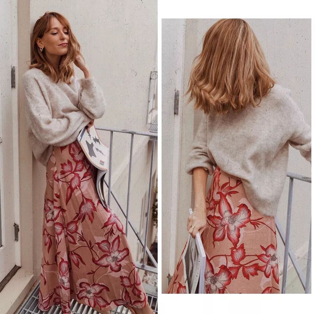 时髦新穿法冬天也能穿裙子,冬季哪些裙子比较轻盈又好穿