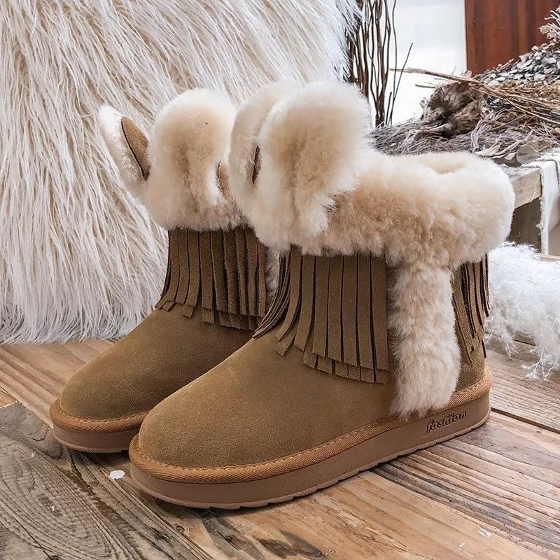 雪地靴到底要不要买,千万不能跟风买厚跟雪地靴