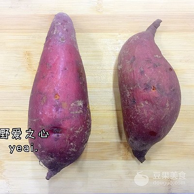 芝士焗红薯的简单做法,甜蜜蜜汁红薯的做法