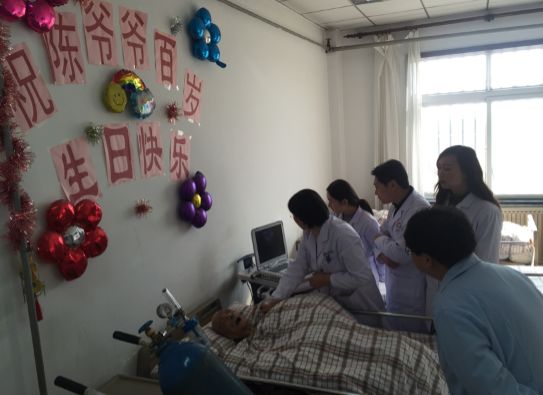 「*党**日活动」冬日送温暖，“超”出无限爱，超声科*党**支部赴福利院开展爱老敬老主题*党**日活动