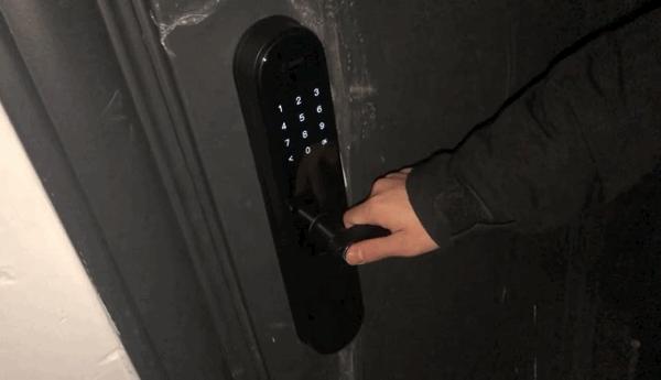 360智能门锁m1青春版,不带钥匙孔的智能锁