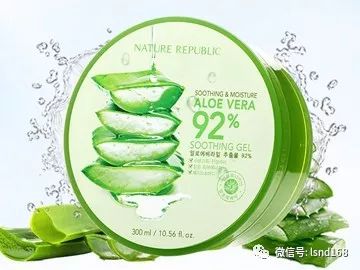 一年四季必备芦荟胶男女通用,刮毛神器芦荟胶