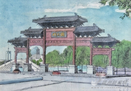 老年人自学铅笔画,钢笔画初学者图片建筑