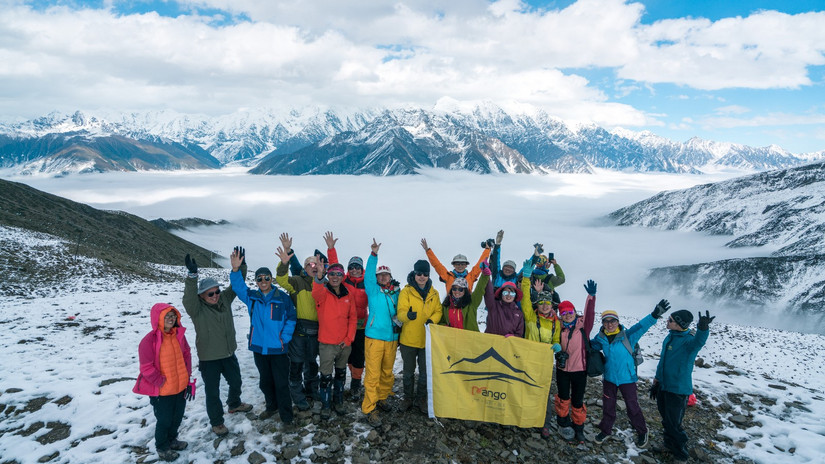 藏地秘境，贡嘎雪山之冷噶措自驾*行游**迹