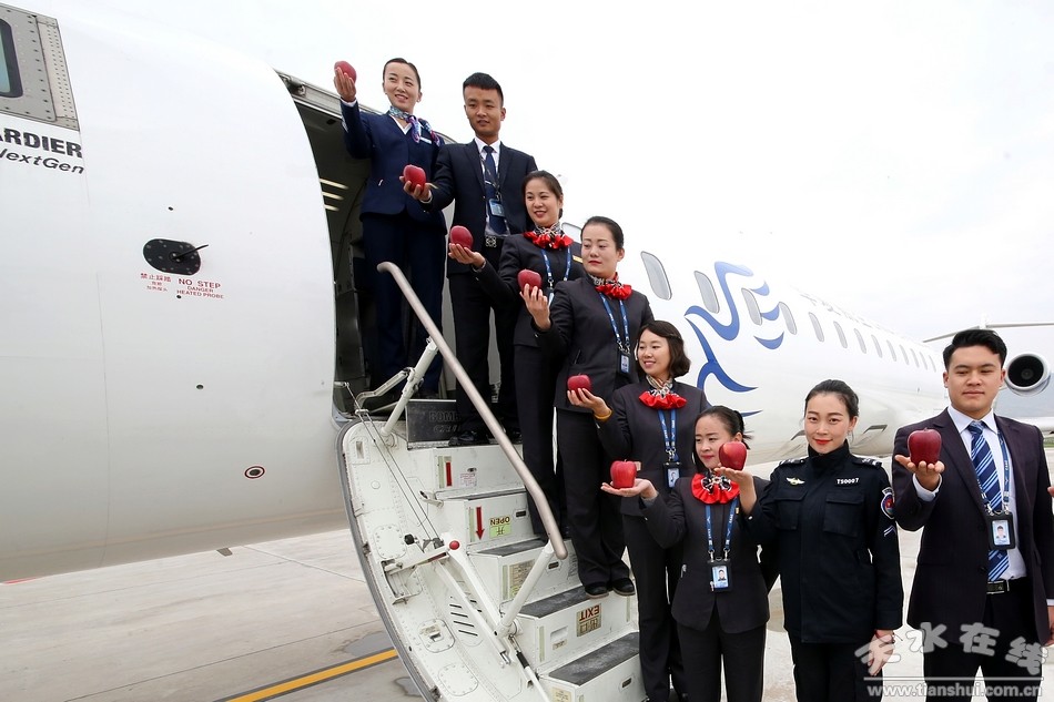 天水机场2008年9月28日通航,天水机场的历史