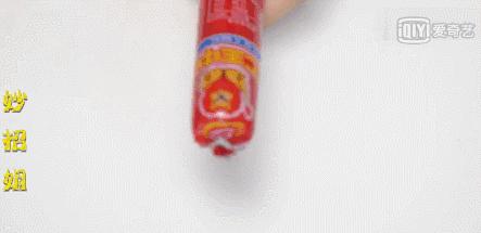 教你3秒打开火腿肠