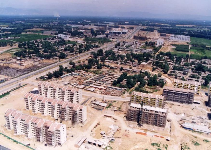 海淀区上地老照片,90年代北京海淀老照片