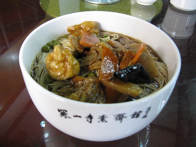 苏州灵岩山素面,苏州三元素面