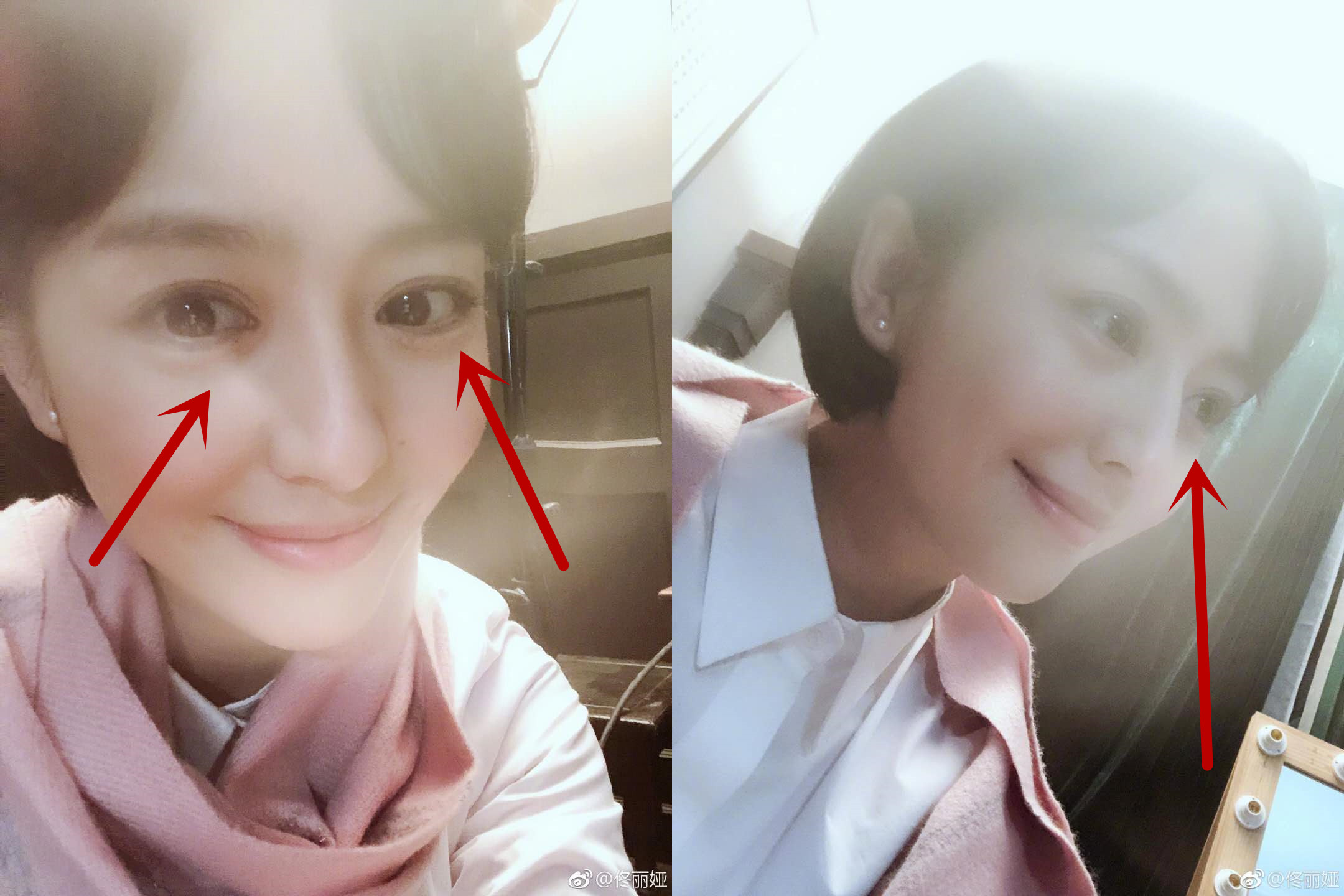 35岁佟丽娅晒造型照,佟丽娅未修图曝光真实颜值